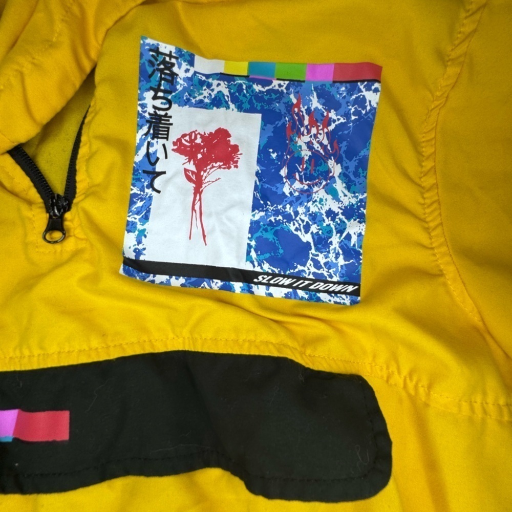 Brooklyn Cloth Mauve Windbreaker Hoodie - small jk5 - Picture 10 of 10